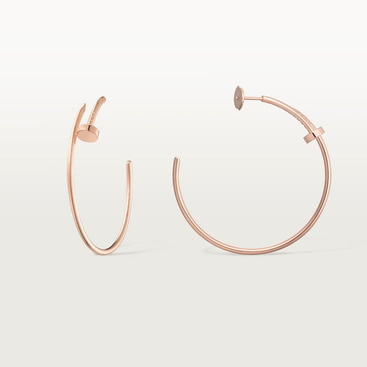 [Gaonasi Jewelry]JUSTE NO DIAMOND LARGE EARRINGS