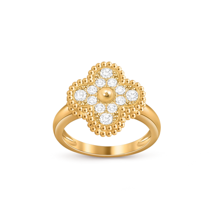 [Gaonasi]CLOVER RING GOLD COLLECTION