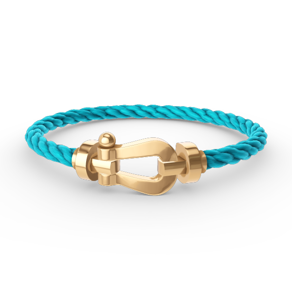 [Gaonasi]FORCE LARGE HORSESHOE NO DIAMOND BRACELET GOLD