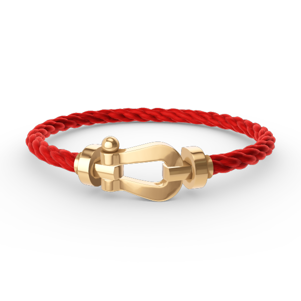[Gaonasi]FORCE LARGE HORSESHOE NO DIAMOND BRACELET GOLD