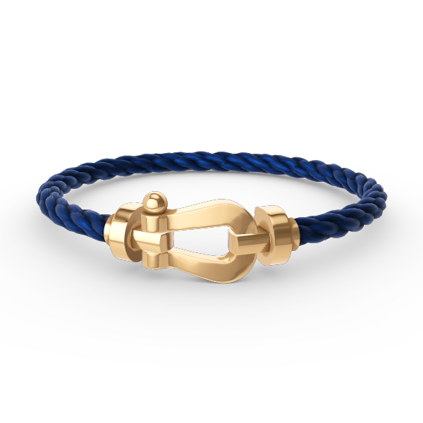 [Gaonasi]FORCE LARGE HORSESHOE NO DIAMOND BRACELET GOLD