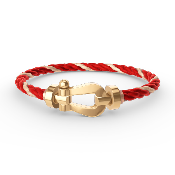 [Gaonasi]FORCE LARGE HORSESHOE NO DIAMOND BRACELET GOLD