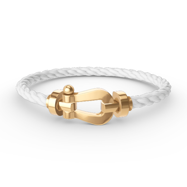 [Gaonasi]FORCE LARGE HORSESHOE NO DIAMOND BRACELET GOLD
