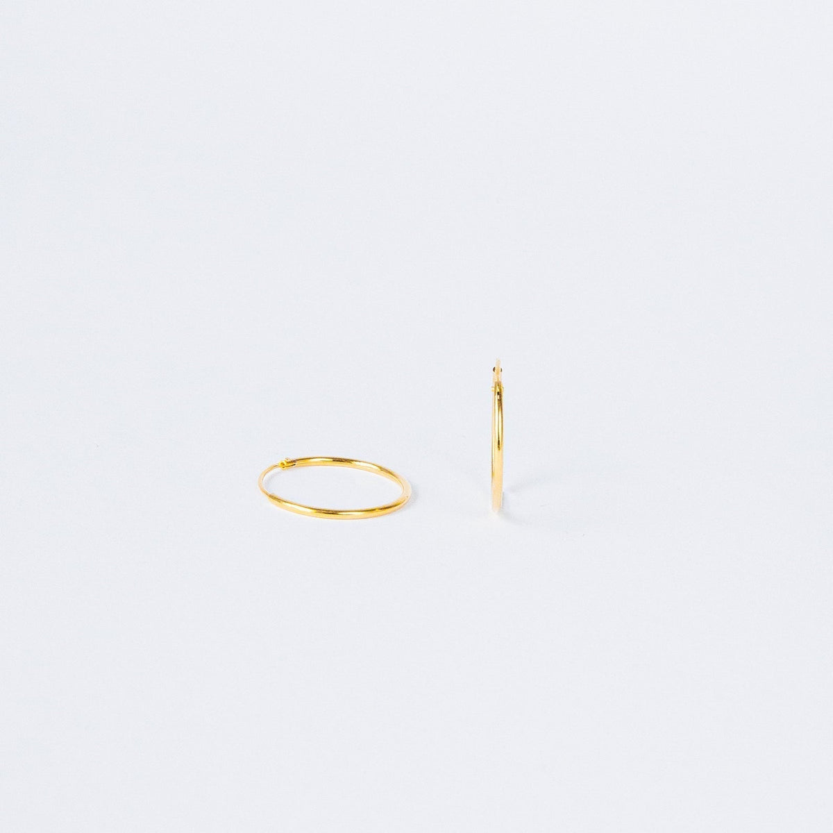 Thin Hoop Earrings