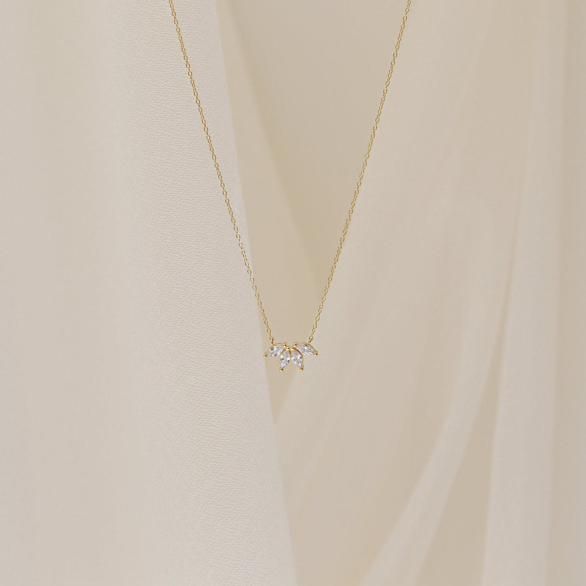 Marquise Diamond Necklace