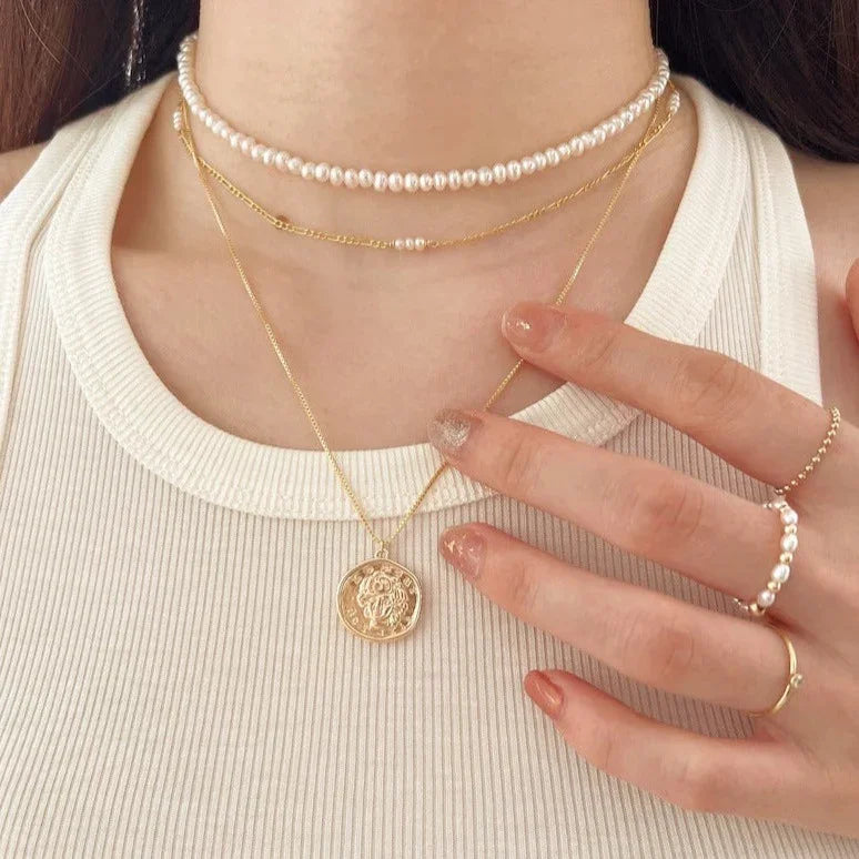[Gaonasi]Fiji Pearl Band Ring