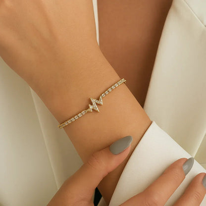 [Gaonasi]Annette Diamond Pulse Bracelet