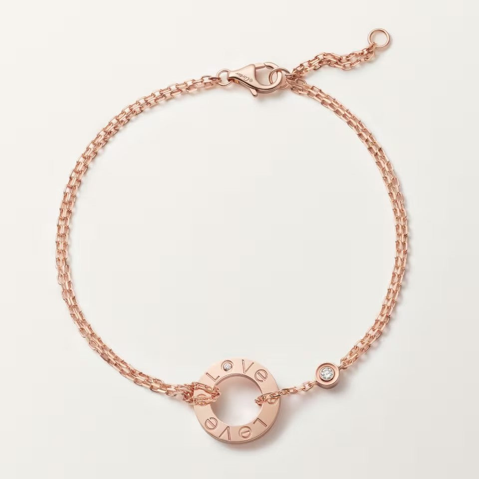 [Gaonasi Jewelry]LOVE BRACELET 2 DIAMOND