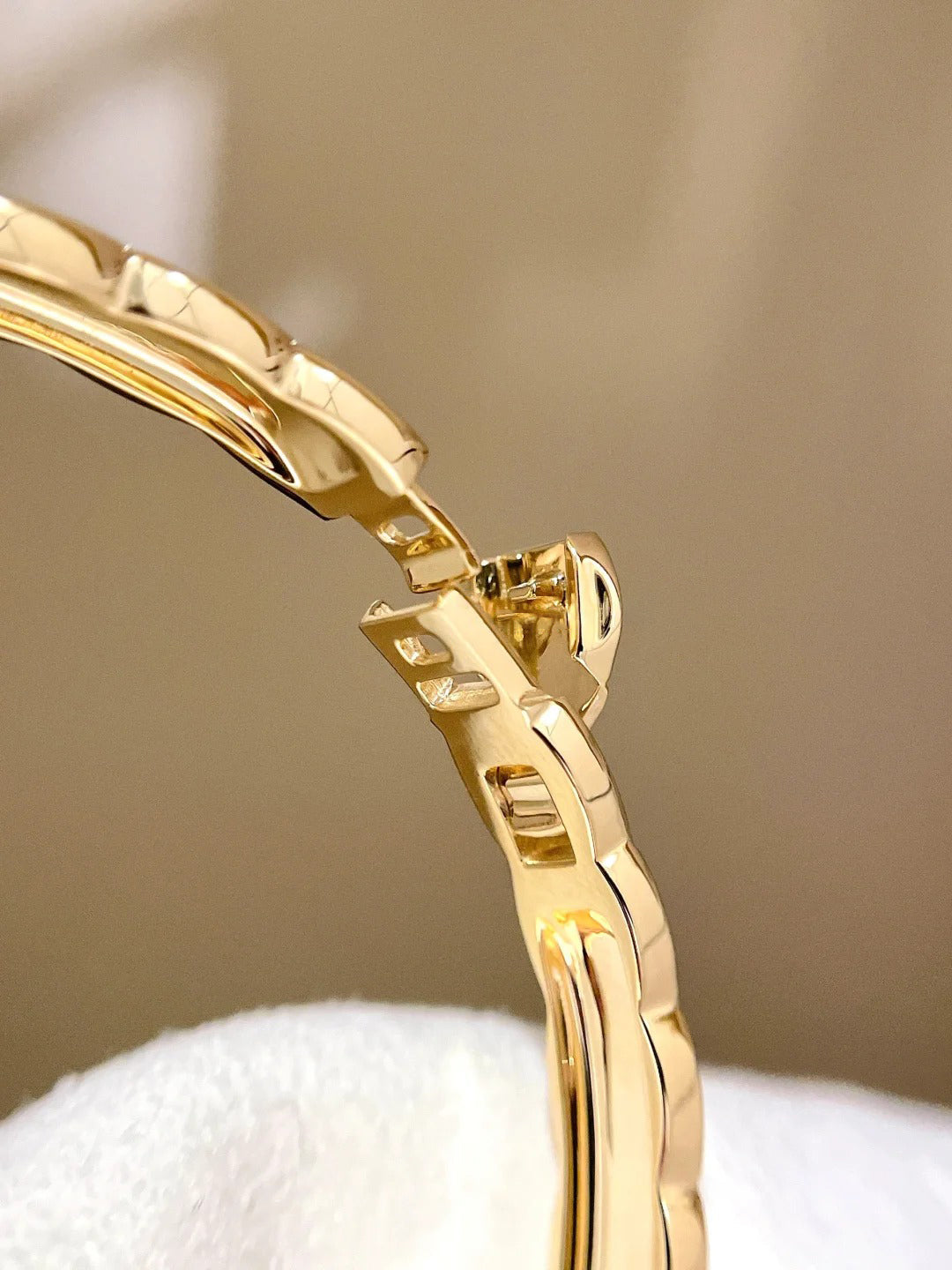 [Cadisa]KOKO CRUSH HALF DIAMONDS GLOD SILVER ROSE GOLD