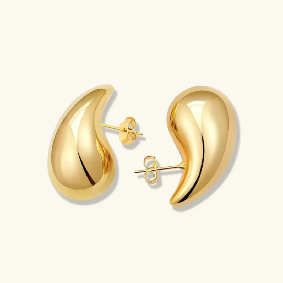 [Gaonasi]Sandra Teardrop Gold Earrings