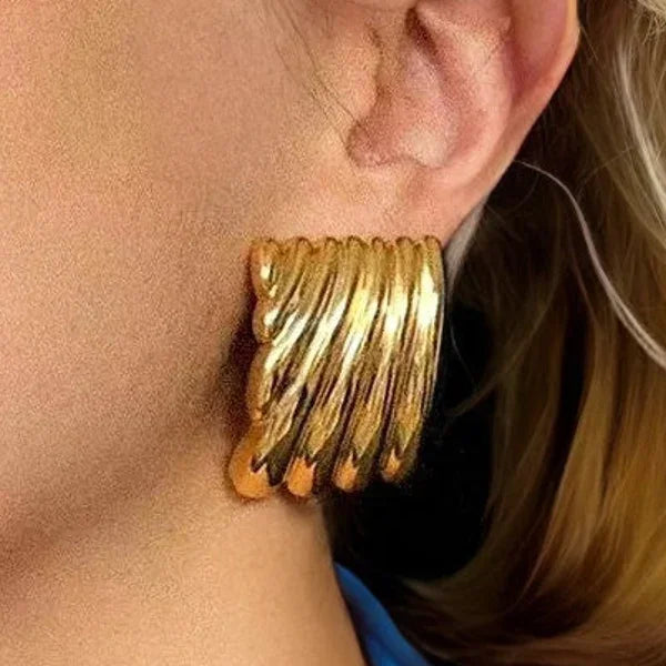 [Gaonasi]Alisa Gold Earrings