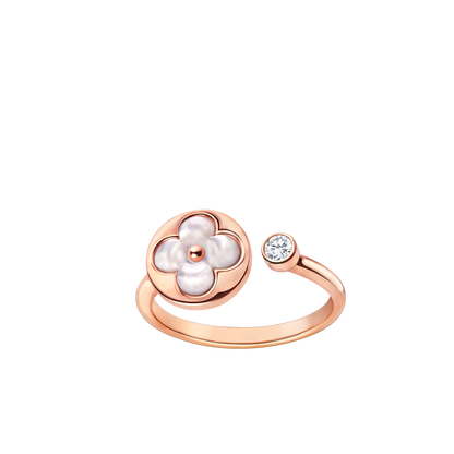 [Gaonasi]SUN 1 DIAMOND PINK MOP RING