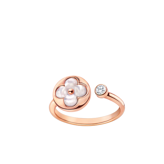 [Gaonasi]SUN 1 DIAMOND PINK MOP RING