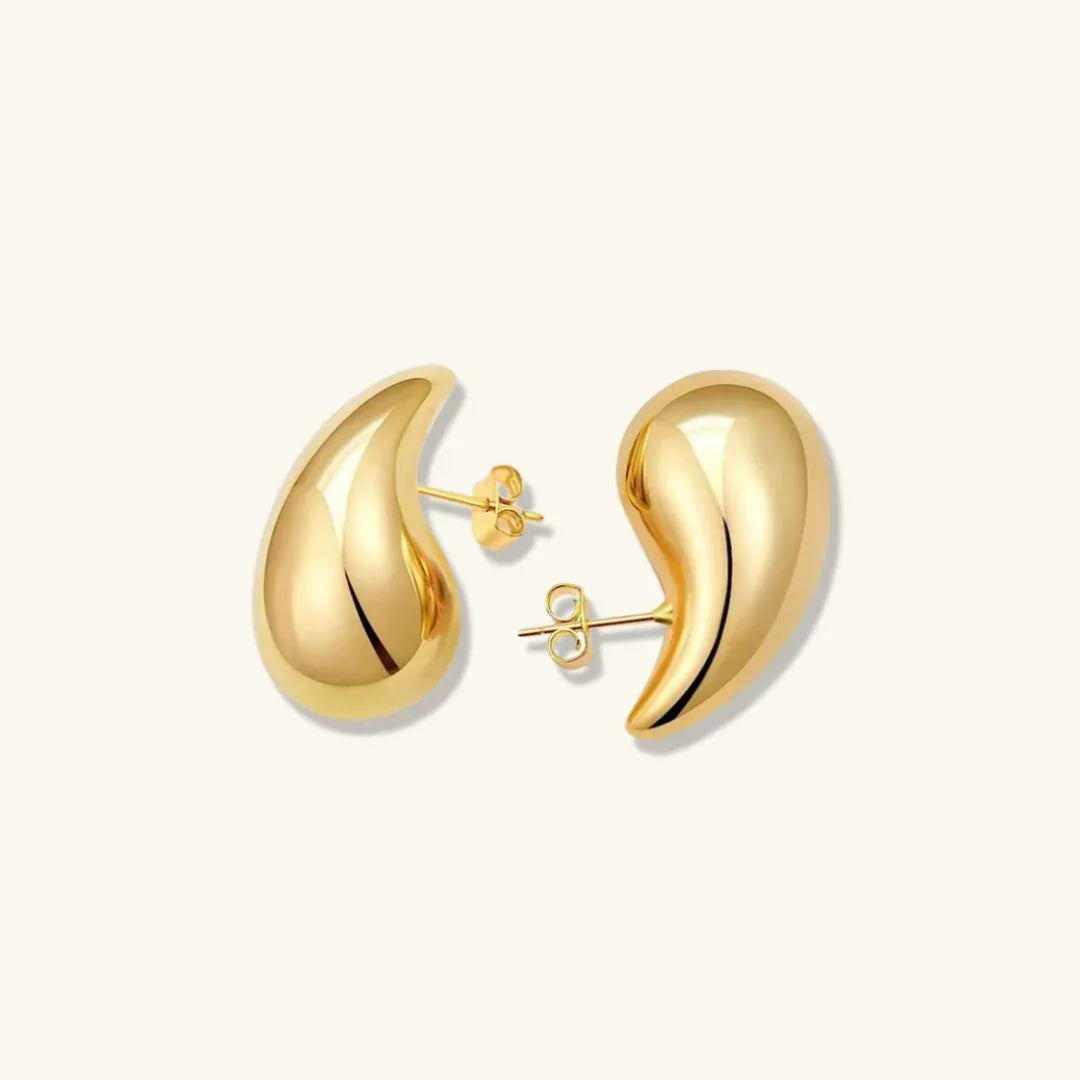 [Gaonasi]Sandra Teardrop Gold Earrings