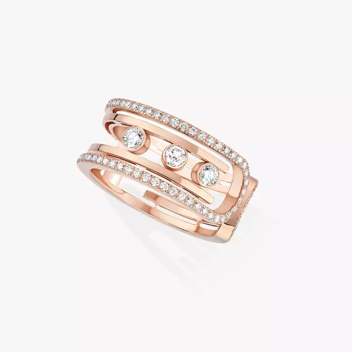 [Cadisa]Move 10th Diamond Ring in Gold