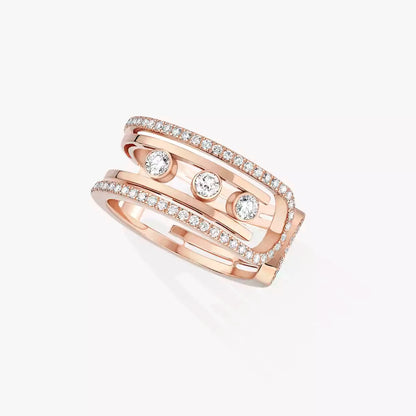 [Cadisa]Move 10th Diamond Ring in Gold
