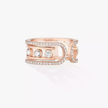 [Cadisa]Move 10th Diamond Ring in Gold