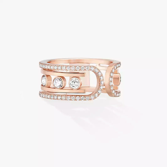 [Cadisa]Move 10th Diamond Ring in Gold