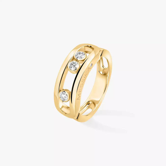 [Cadisa] MoveGold Diamond Ring