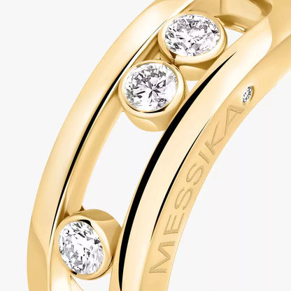 [Cadisa] MoveGold Diamond Ring