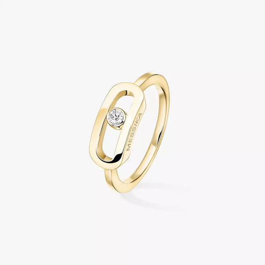 [Cadisa]Move Uno Diamond Ring in Gold