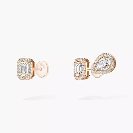 [Cadisa]Diamond Earrings 0,10ct My Twin 1+2