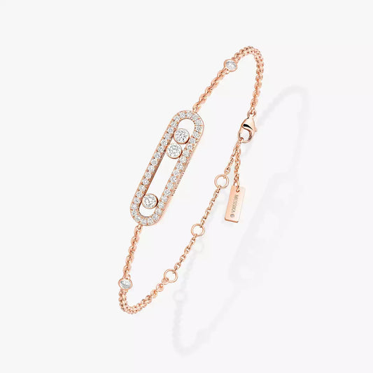[Cadisa]Pavé Baby Move Diamond Bracelet