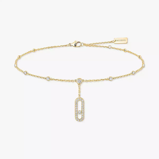 [Cadisa] Move Uno pavé ankle bracelet