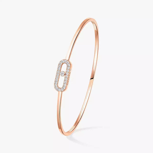 [Cadisa]Move Uno pavé flex bangle medium