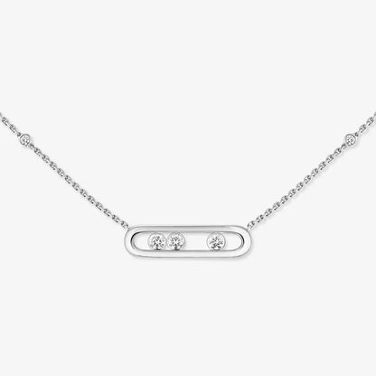 [Cadisa] Baby Move Gold Diamond Necklace