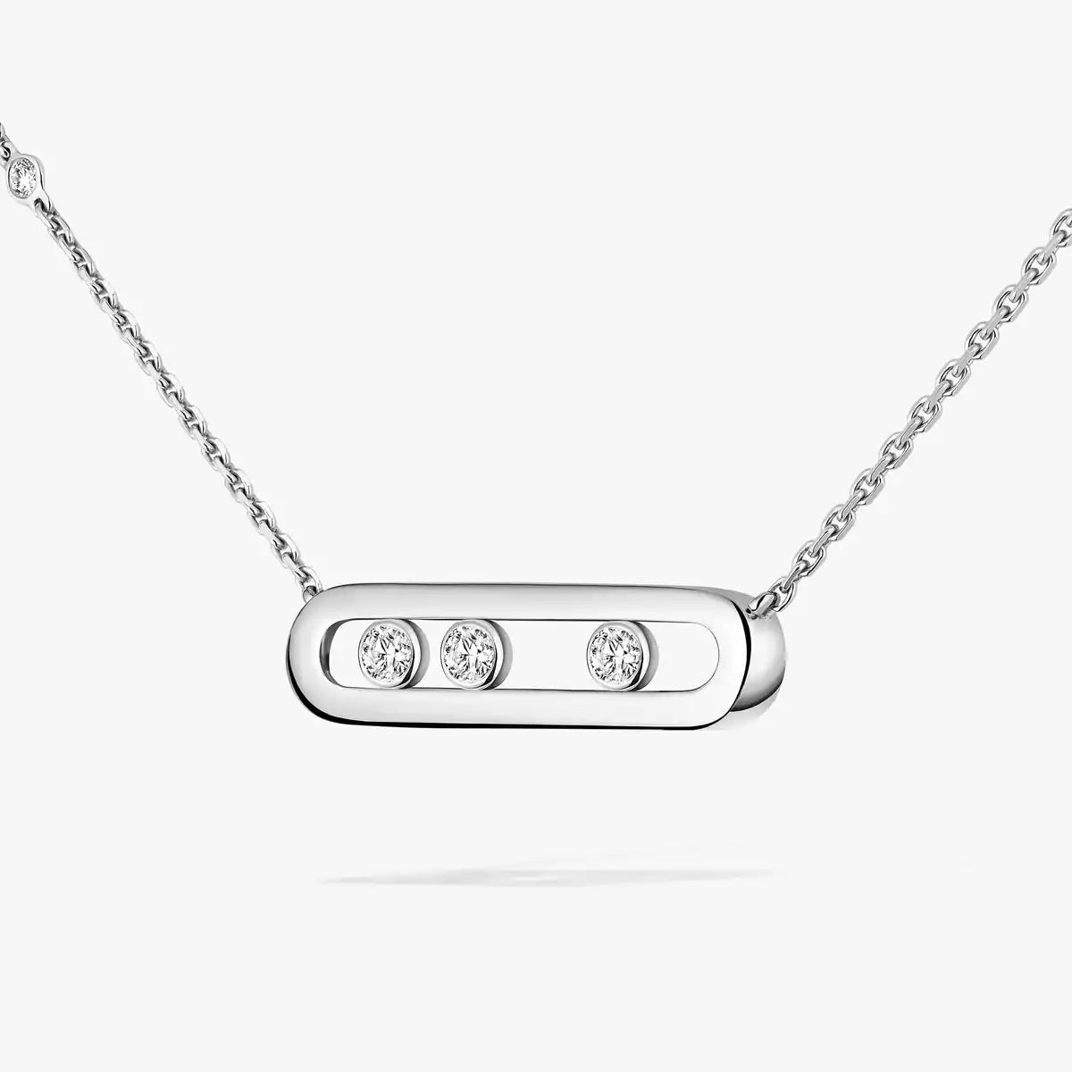 [Cadisa] Baby Move Gold Diamond Necklace