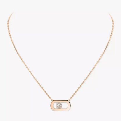 [Cadisa]So Move Diamond Necklace in Gold