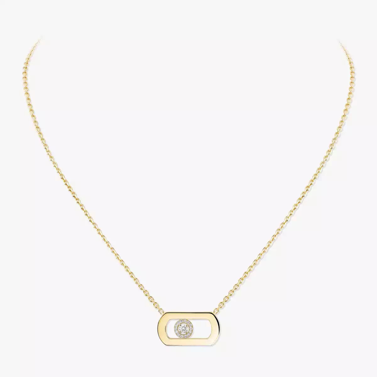 [Cadisa]So Move Diamond Necklace in Gold
