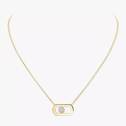 [Cadisa]So Move Diamond Necklace in Gold
