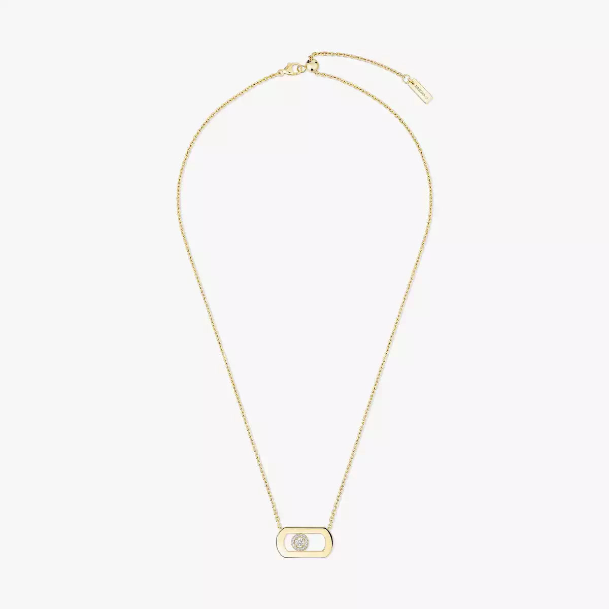 [Cadisa]So Move Diamond Necklace in Gold