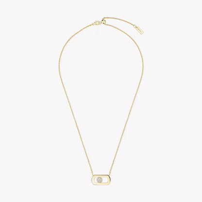 [Cadisa]So Move Diamond Necklace in Gold