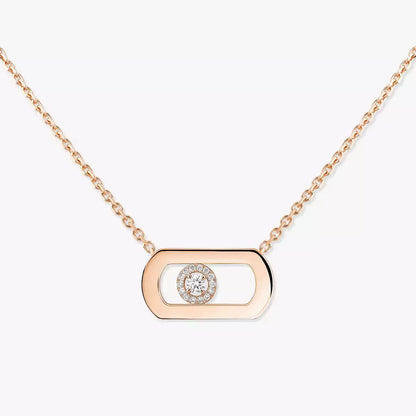 [Cadisa]So Move Diamond Necklace in Gold