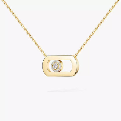 [Cadisa]So Move Diamond Necklace in Gold