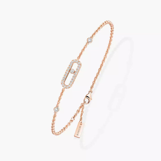 [Cadisa]Move Uno Diamond Bracelet