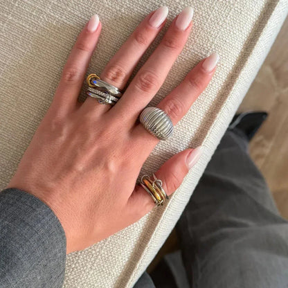 [Gaonasi]Stella Diamond Ring Stack