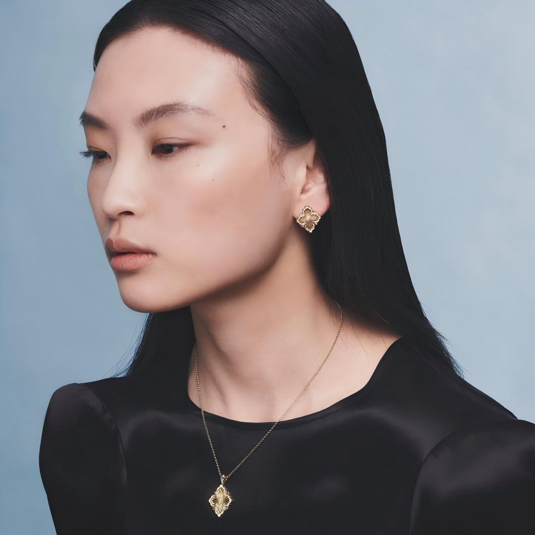 [Cadisa JEWELRY] OPERA TULLE ENAMEL NECKLACE