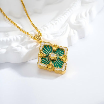 [Cadisa JEWELRY] OPERA TULLE ENAMEL NECKLACE