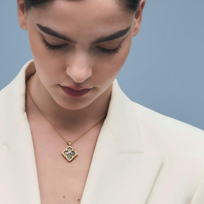 [Cadisa JEWELRY] OPERA TULLE ENAMEL NECKLACE