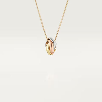 [Gaonasi Jewelry]TRINITY CUSHION NECKLACE COLLECTION