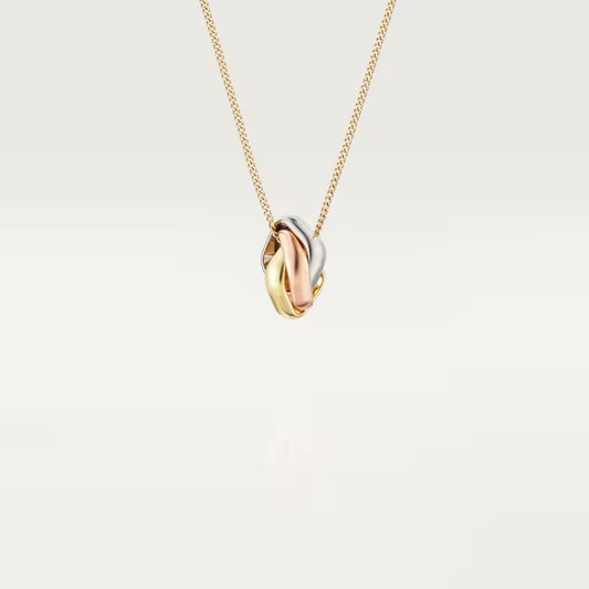 [Gaonasi Jewelry]TRINITY CUSHION NECKLACE COLLECTION