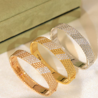 [GAONASI]  FIVE-ROW DIAMOND BRACELET