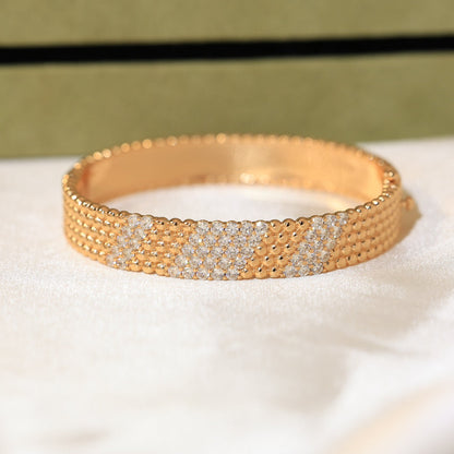 [GAONASI]  FIVE-ROW DIAMOND BRACELET