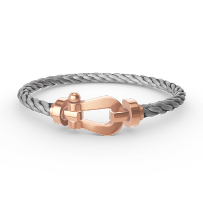 [Gaonasi]FORCE LARGE HORSESHOE NO DIAMOND BRACELET ROSE GOLD