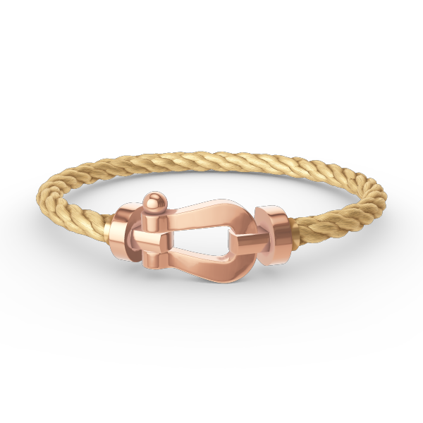 [Gaonasi]FORCE LARGE HORSESHOE NO DIAMOND BRACELET ROSE GOLD