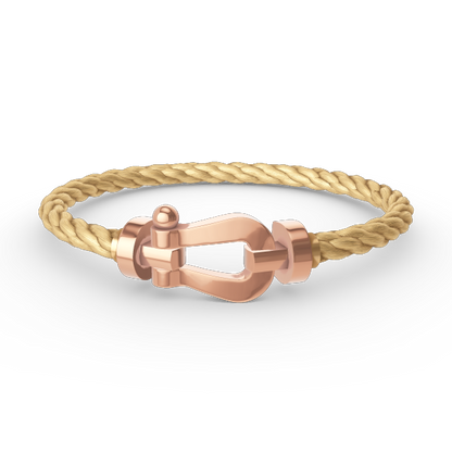 [Gaonasi]FORCE LARGE HORSESHOE NO DIAMOND BRACELET ROSE GOLD